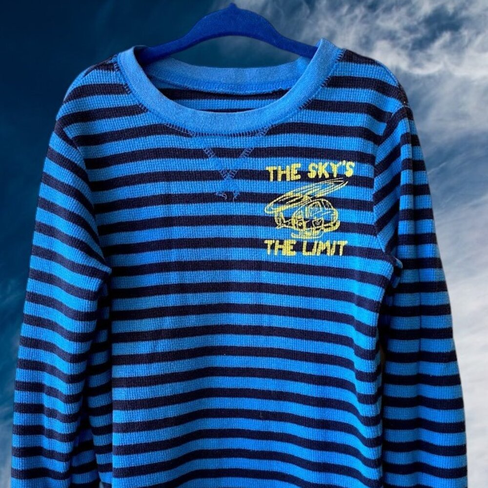 Est. 1989 Place Boy's Striped Graphic Tee